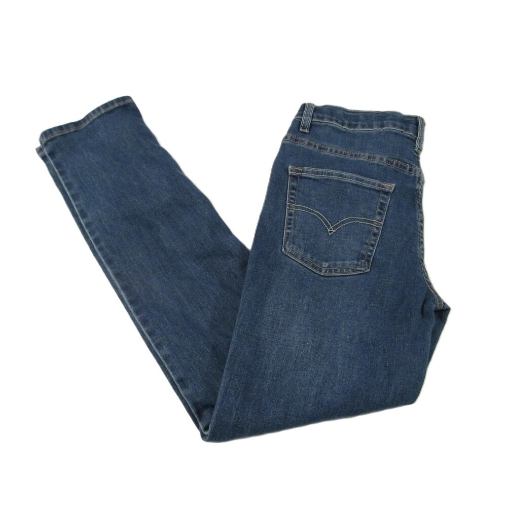Levi's 512 Slim Taper, boys youth 14 Reg, 27 x 29, dark wash blue - Gently Used